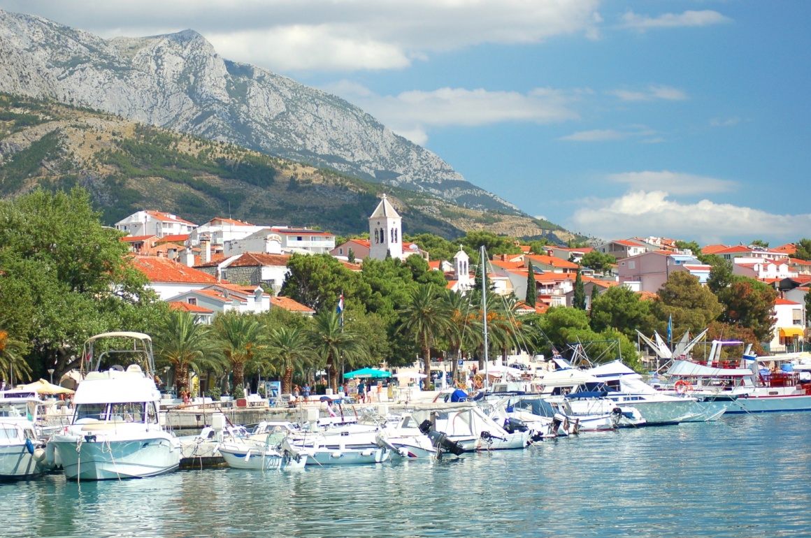 'Gorgeous marina in Baska Voda, Croatia' - Split