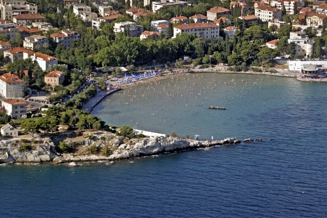 'Bacvice bay and famous city beach in Split in Croatia' - Split