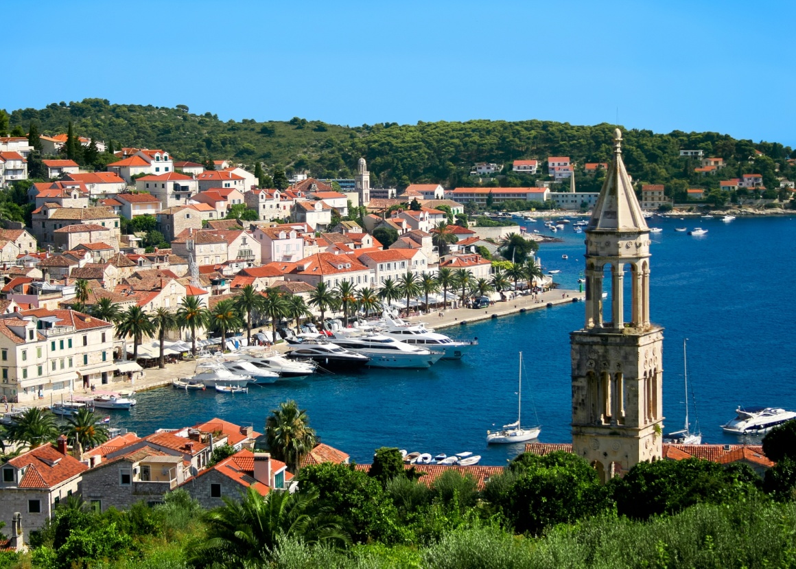 'Beautiful view of Hvar town on Hvar island, Croatia' - Split
