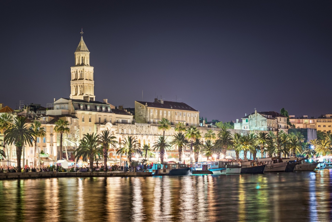 'Split at night, Croatia' - Split